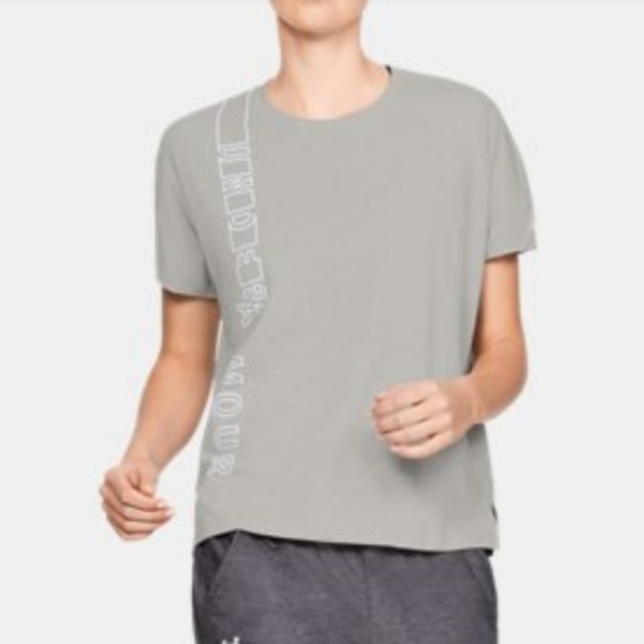 🆕️ Under Armour Longer Graphic Tee - Picture 2 of 7